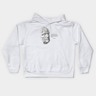 Seneca Quote I Kids Hoodie